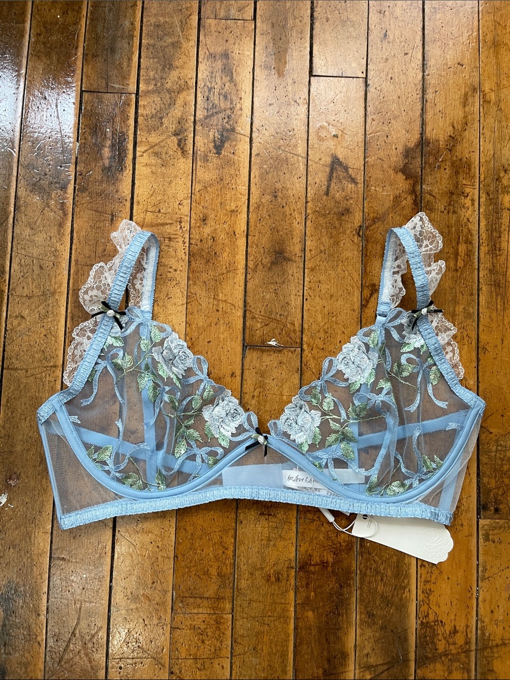 NWT For love & lemons Dawn underwire bra